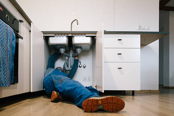 Professional Drain Cleaning technician working in Wichita Falls, TX